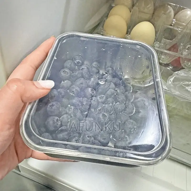 3pcs Stainless Steel With Cover