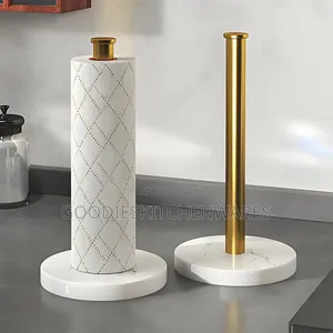 Luxury Gold Marble Tissue Holder