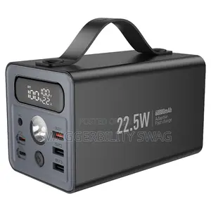 Power Bank 22.5w + Pd20w + Dc12v 60000mah