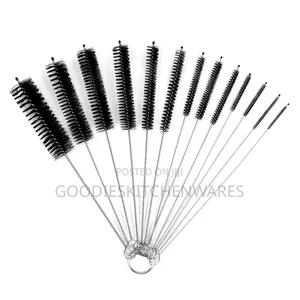 10 PCS Straw Brush Set