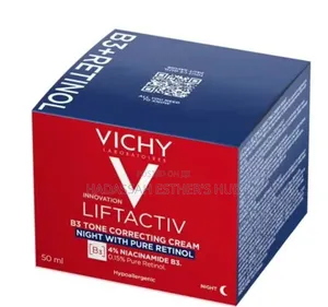 Liftactive Pure Retinol Night Cream for Wrinkles