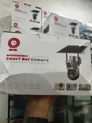 Double Lens Outdoor Solar CCTV Camera With Memory Card and Sim Card