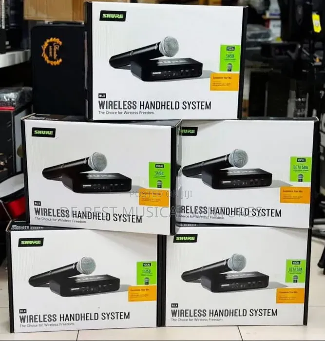 Shure BLX Wireless Handheld Microphone System