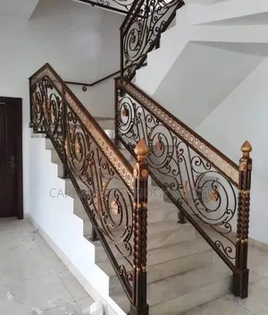Standard Wronght Iron Handrail Design