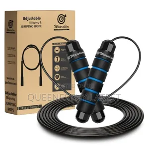 Professional High-Speed Skipping Rope - Adjustable Steel Jump Rope