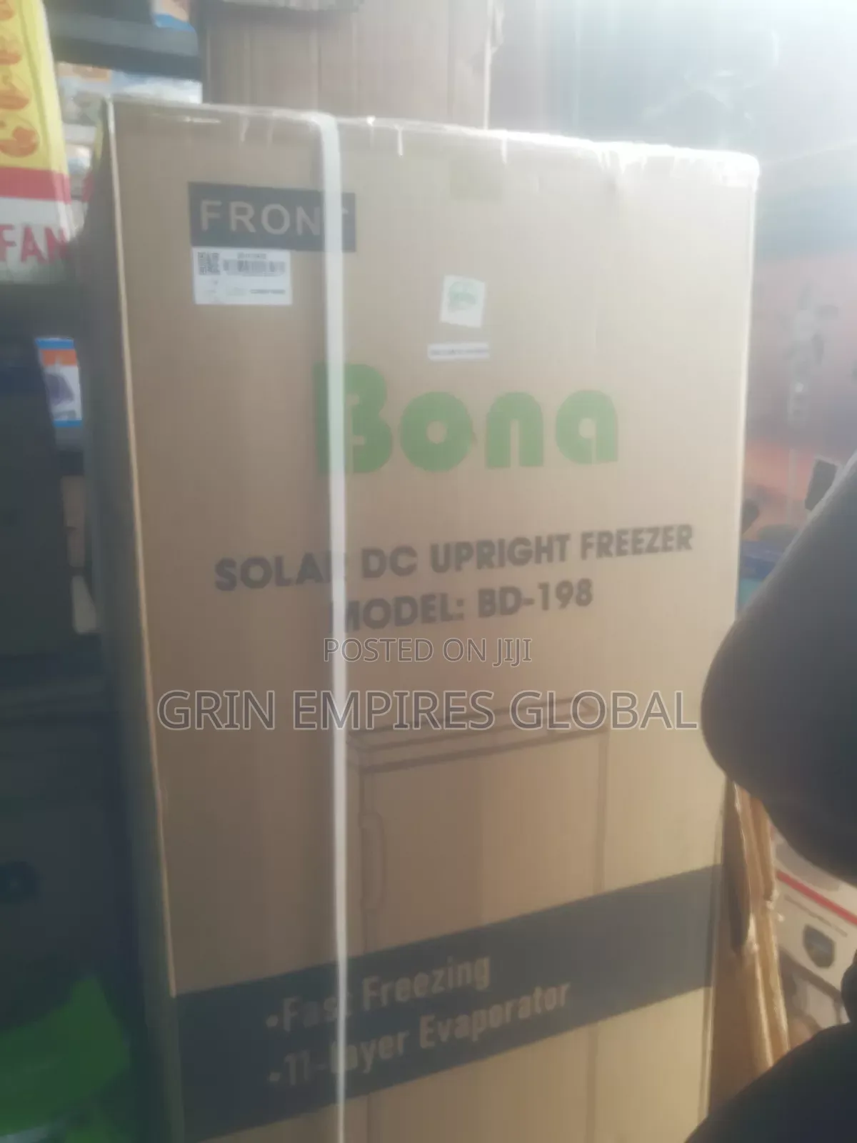 Solar Dc Upright Freezer., Fast Freezing Ice Block Maker., 11 - Layer
