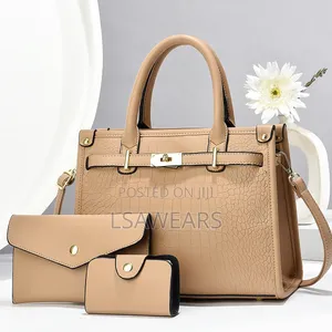 Crocodile Pattern Single Shoulder, Fashionable Crossbody Bag Khaki