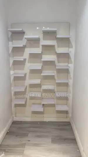 White Floating Shelf
