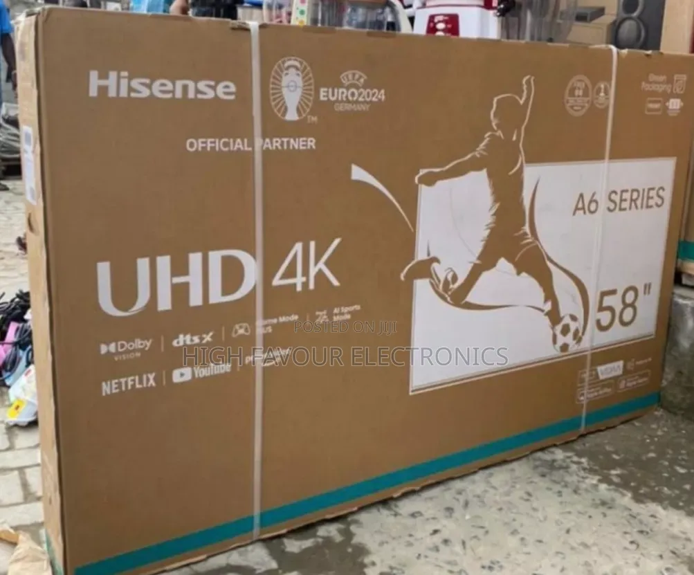 Hisense 58 Inches Smart Tv
