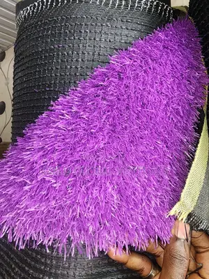 25mm Purple Decorative Artificial Grass