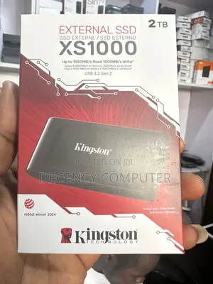 Kingston 2tb Xs1000 Usb-c 3.2 Gen 2 External Ssd (Black)