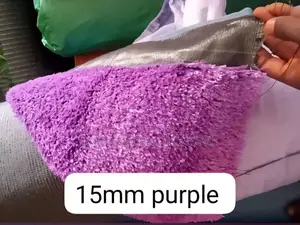 15mm Purple Artificial Grass Carpet