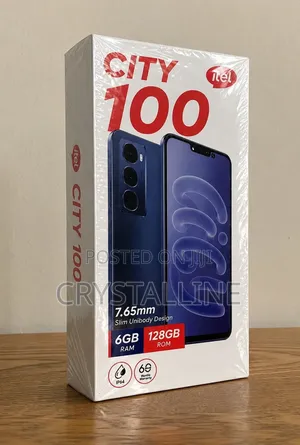 New Itel City 100 128 GB