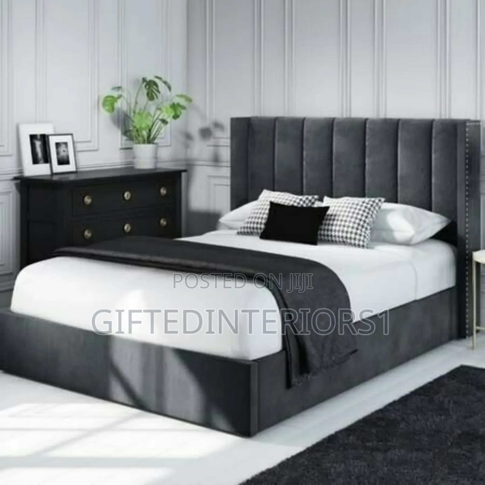 6x6 Bedframe + 1bedside