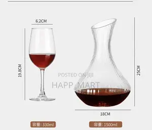 Luxury 7pcs Wine Decanter Set