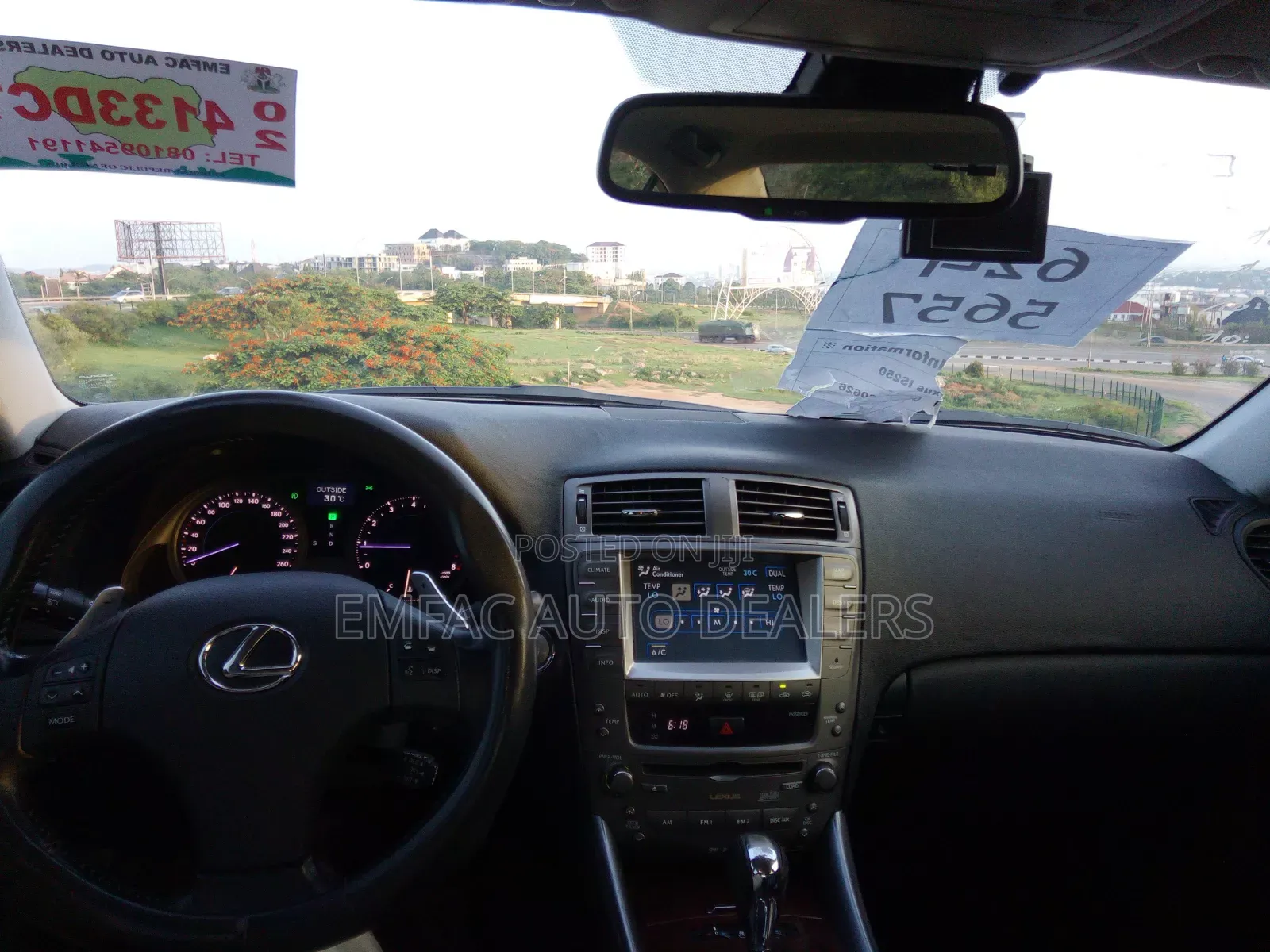 Lexus IS 250 2008 Black