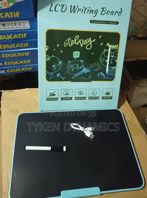 Rechargeable LCD Writing Pad Two Sided Writing Board