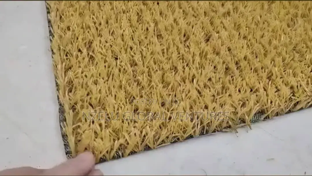 15mm Brown Synthetic Grass Carpet
