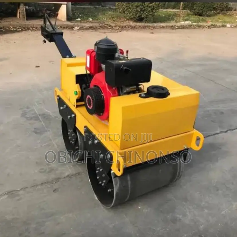 Walk-Behind Double Drum Road Roller,