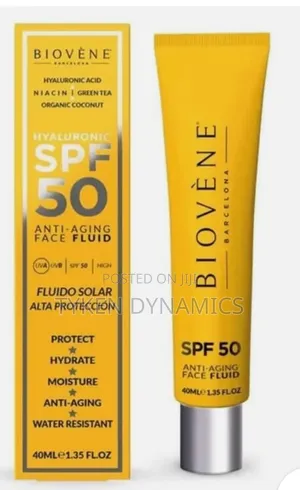 Biovene Hyaluronic SPF 50 Anti Aging Face Fluid 40ml
