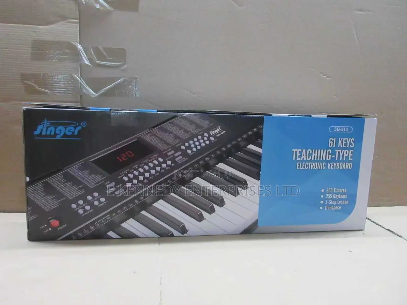Professional Single Learning Keyboard With Adapter