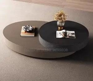 Modern Oval Minimalist Coffee Table