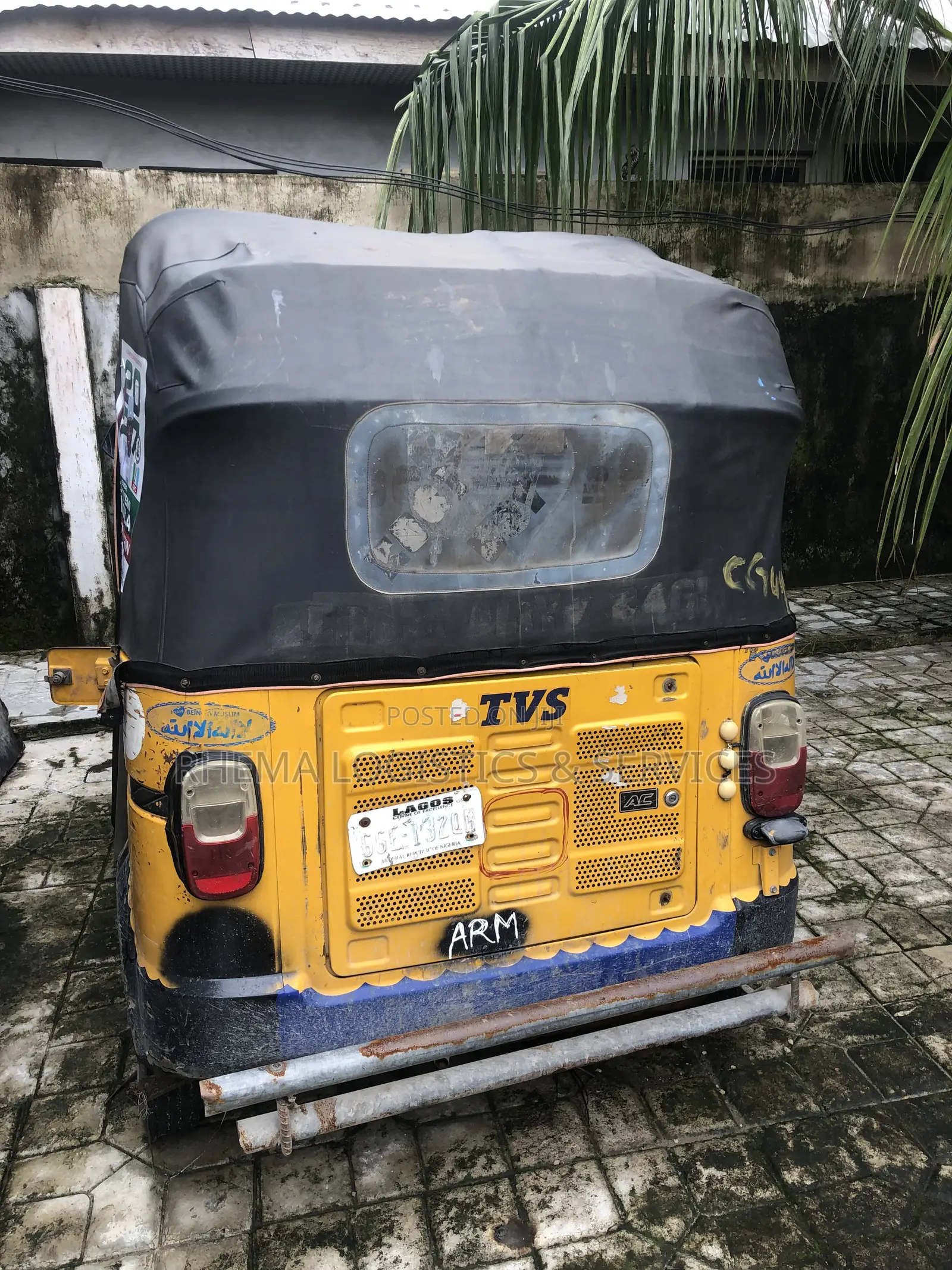 Tricycle 2020 Yellow