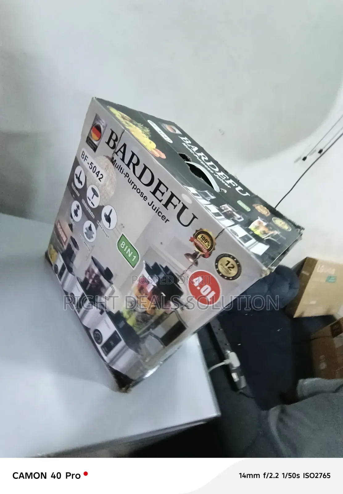 Powerful Multi-Purpose Bardefu Food Blender