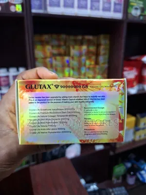 Glutax Gs Crystal Life Whitening Capsules