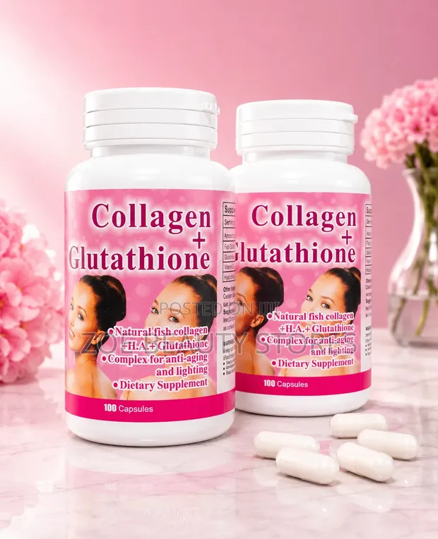 Collagen + Glutathione Capsules for sale - Zoe Beauty Stores  Price:   8,500 on Jiji.ng [Lekki]