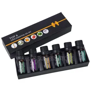 6pcs/Set 100% Pure Natural Aromatherapy Oils Kit 10ml B3s
