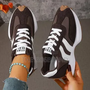 Urban Stride Women's Fashion Sneakers –Casual Comfort Trainers