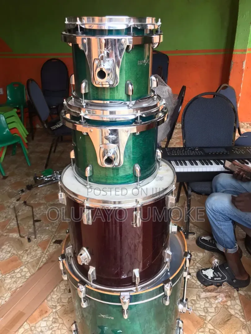 Drum Set With Chair