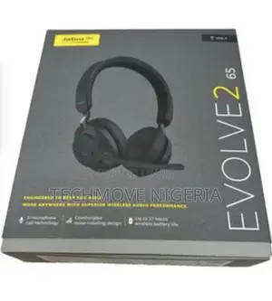 Jabra Evolve2 65 Stereo Wireless on-Ear Usb-a Headset