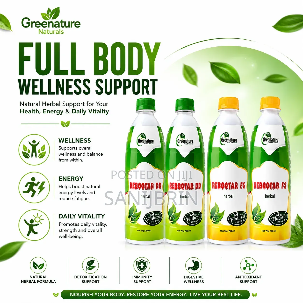 Complete 30-Day Heavy Treatment Full Body Detox Wellness Pack
