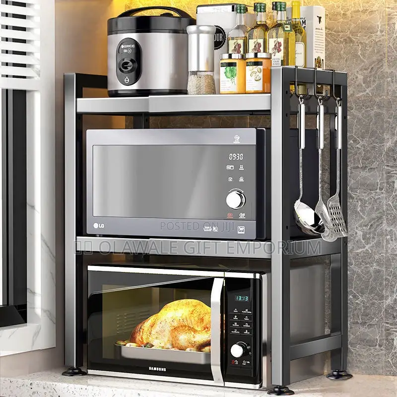 Double Layer Microwave Stand