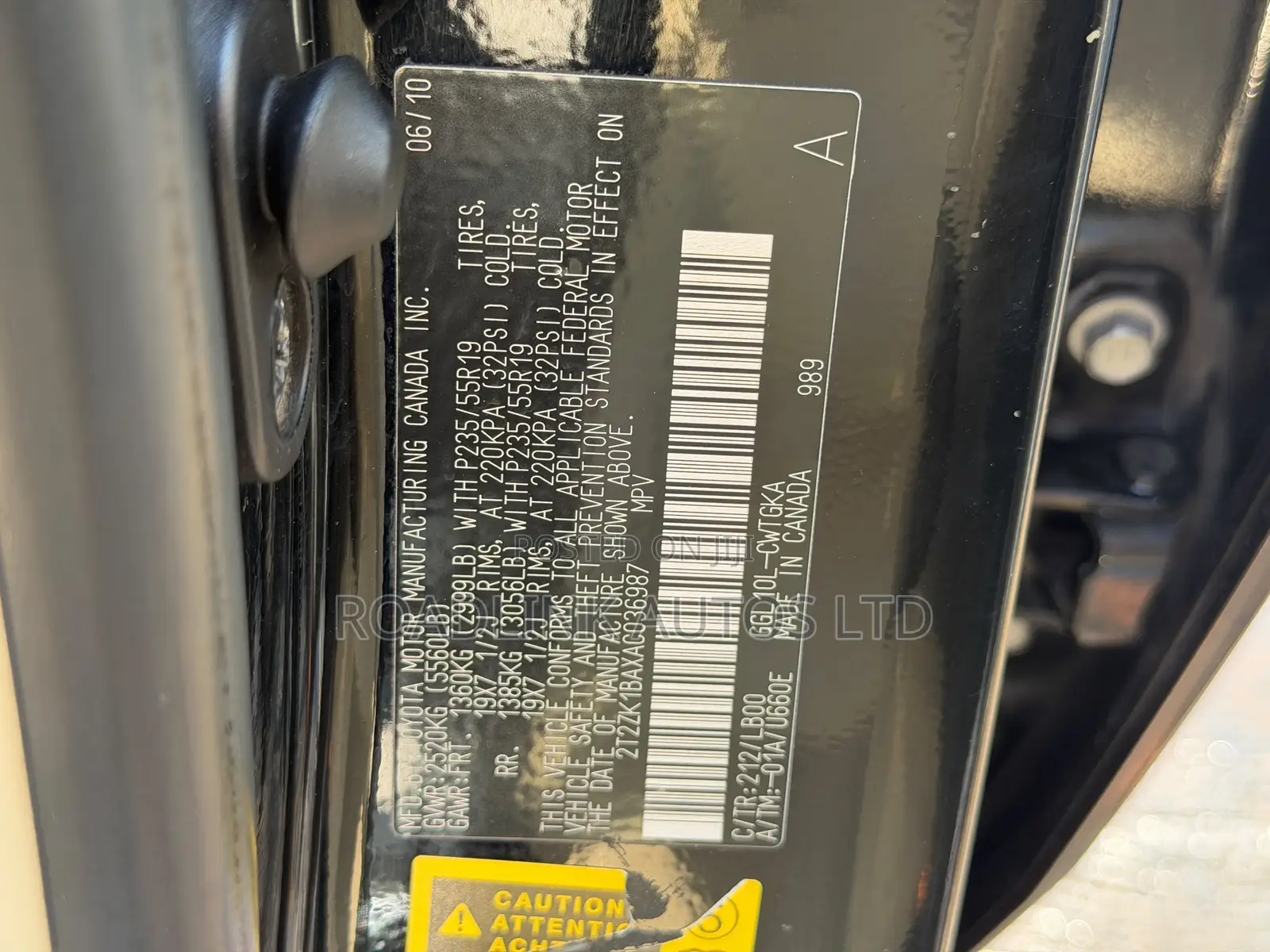 Lexus RX 2011 Black