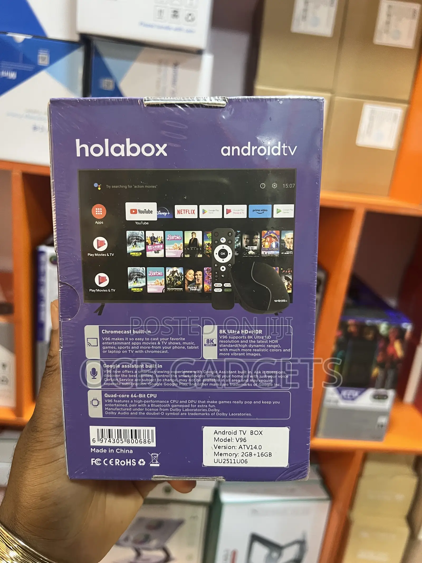 Holabox Express V96 Tv Box