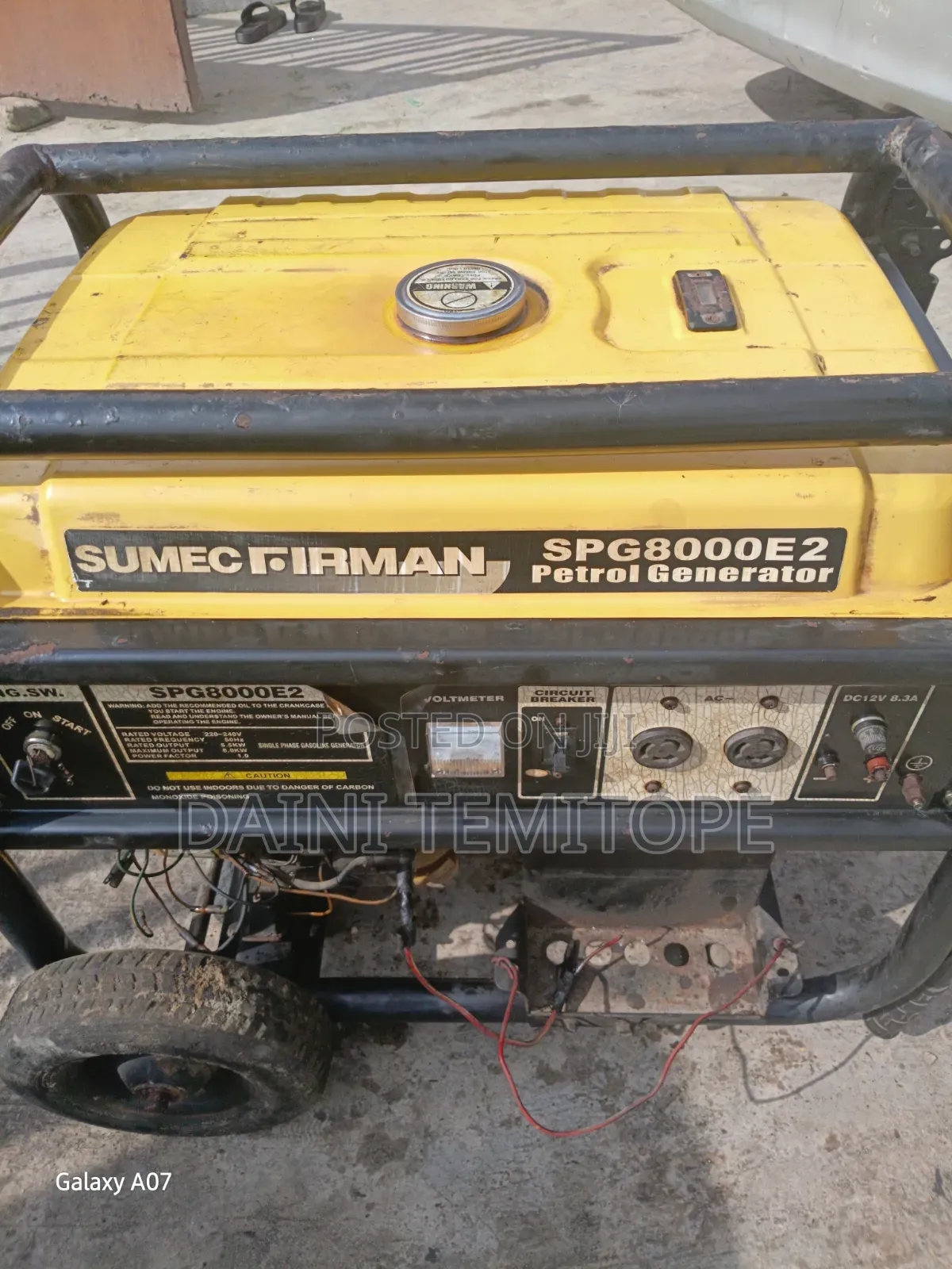 8kva Fireman Generator