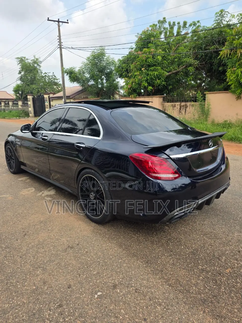 Mercedes-Benz C63 2016 Black