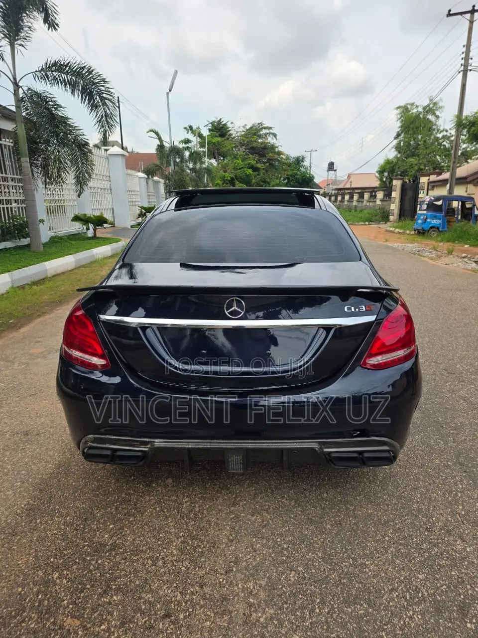 Mercedes-Benz C63 2016 Black