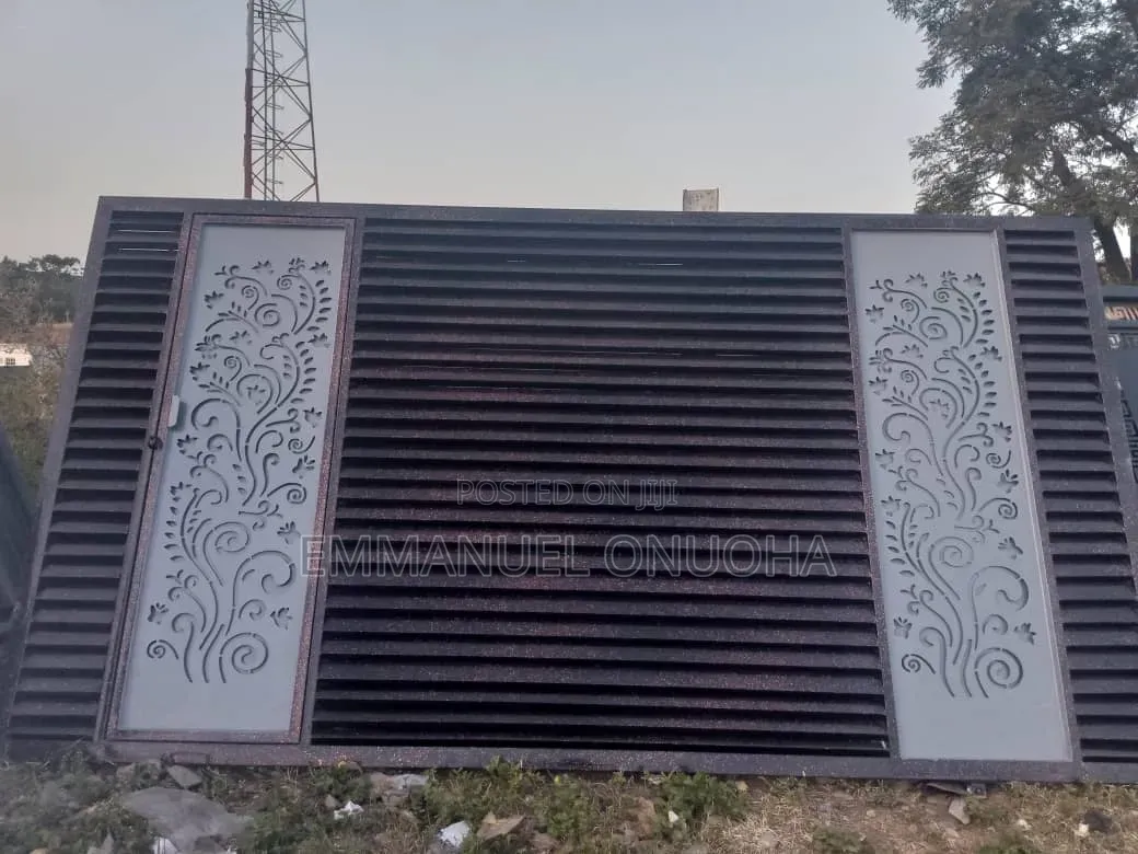Decorative Sliding Steel Gate