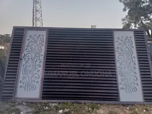 Decorative Sliding Steel Gate