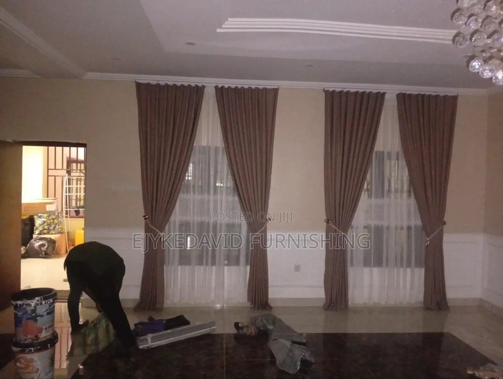 Bedspread, Duvet,Blinds and Curtains