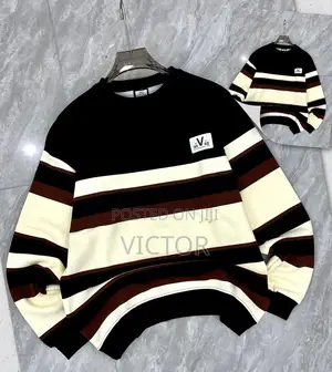 Oversized Striped Sweater