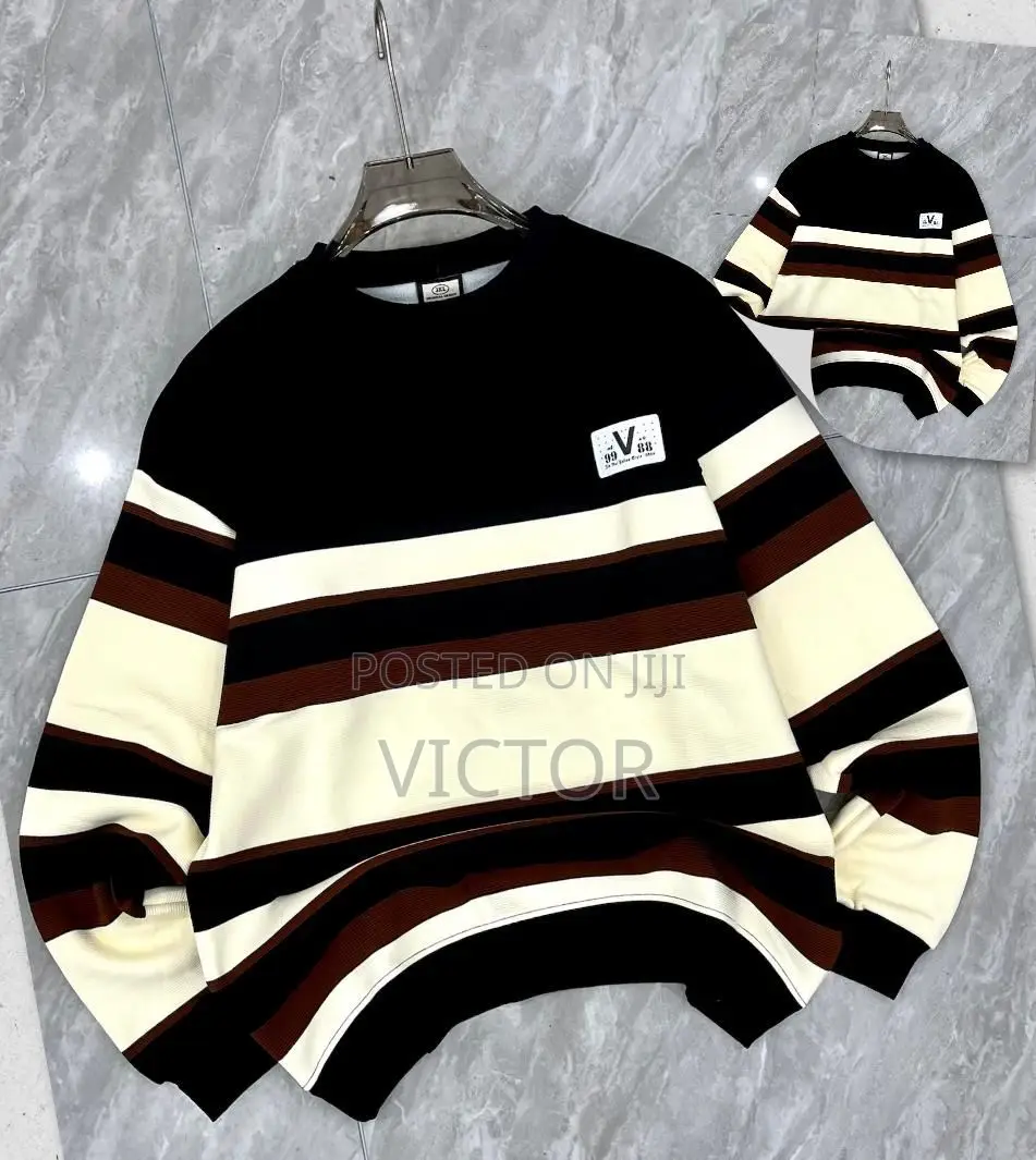 Oversized Striped Sweater