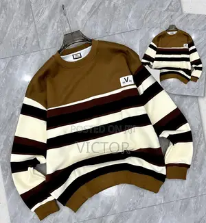 Oversized Striped Sweater
