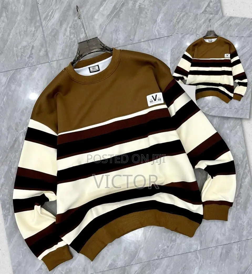 Oversized Striped Sweater