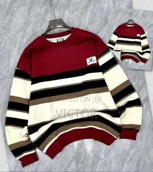 Oversized Striped Sweater