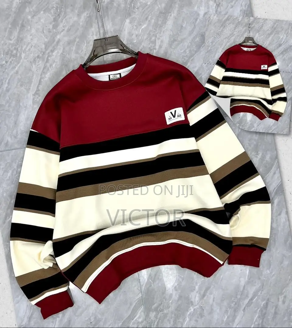 Oversized Striped Sweater